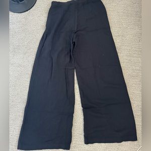 H&M wide leg linen pants